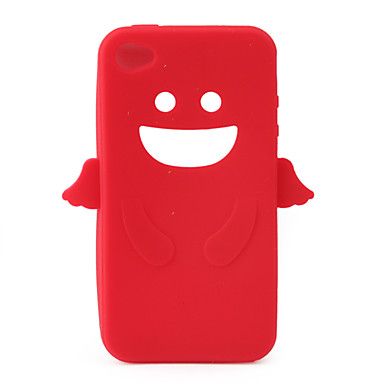 Anjo caixa protetora silicone Gel para iPhone 4/4S