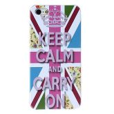 Capa Keep Calm and Carry On Colorida Iphone 5