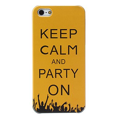 Capa Keep Calm and Party On Iphone 5