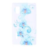 Capa flor padrão macio para LG Optimus E612 L5