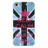 Capa Keep Calm and Carry On Iphone 5