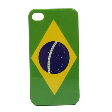 Capa Bandeira de Brasil Iphone 4/4S